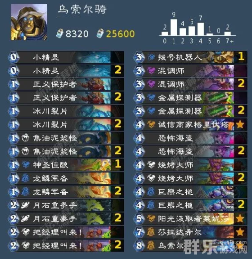 炉石传说乌索尔世界树骑卡组代码是多少