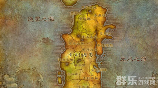 魔兽世界费伍德森林冬泉谷怎么进入