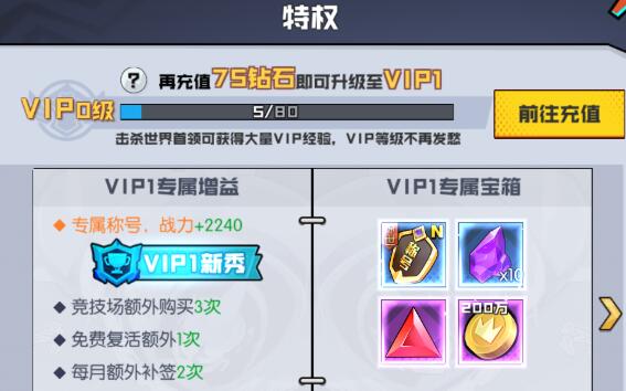 机械纪元VIP有什么作用 VIP系统详解